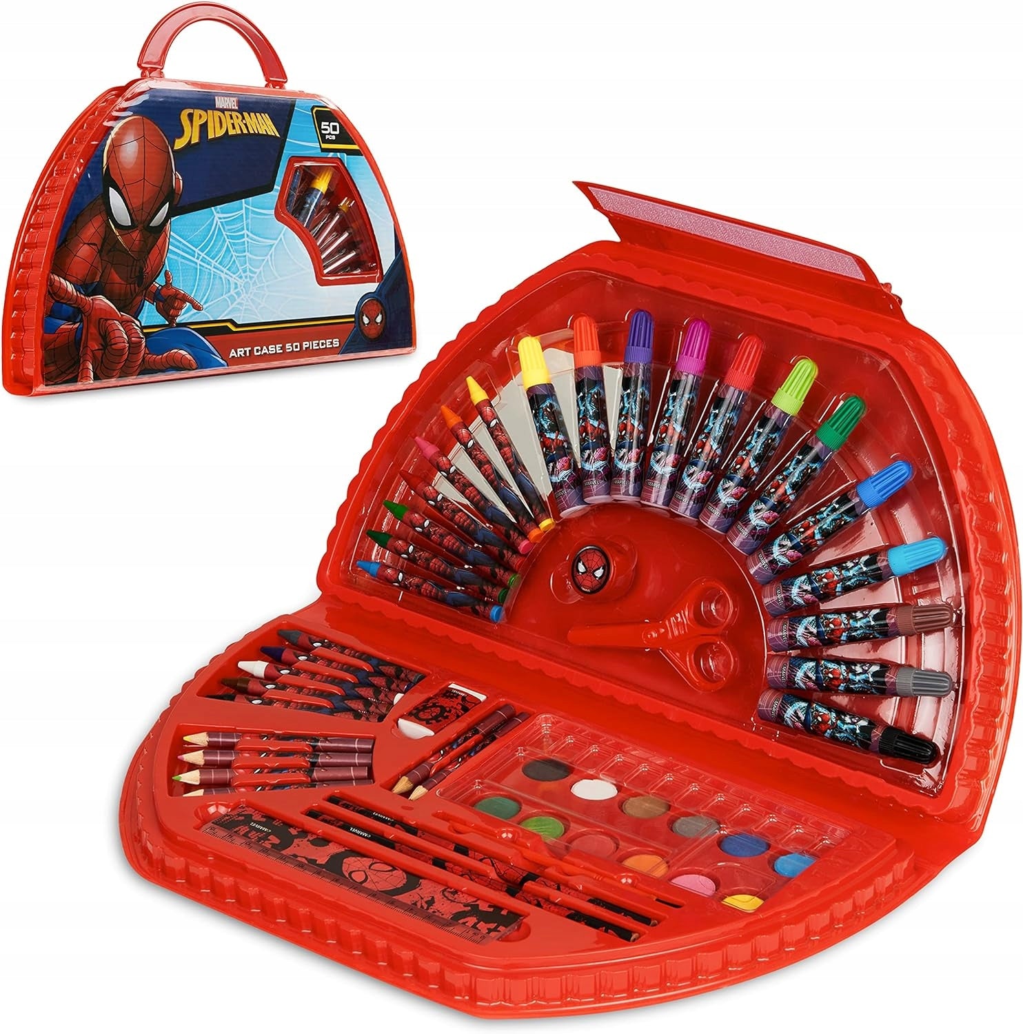 Zeichen-Malset Marvel Spiderman Carry. 