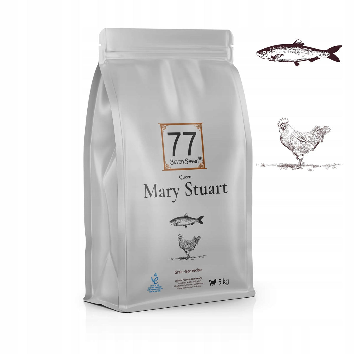 Mary Stuart 5kg with chicken 77 Seven Seven
