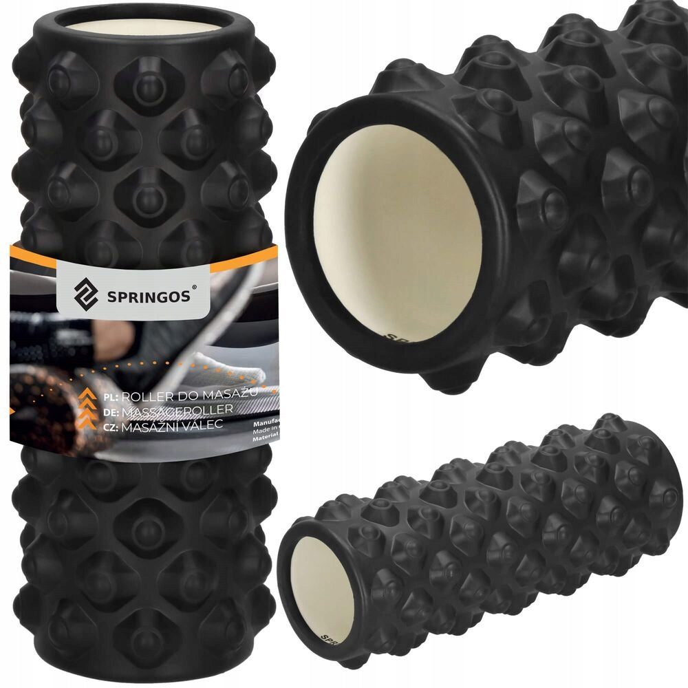 Masážní válec SPRINGOS MYOVA ROLLER černý Brand Springos