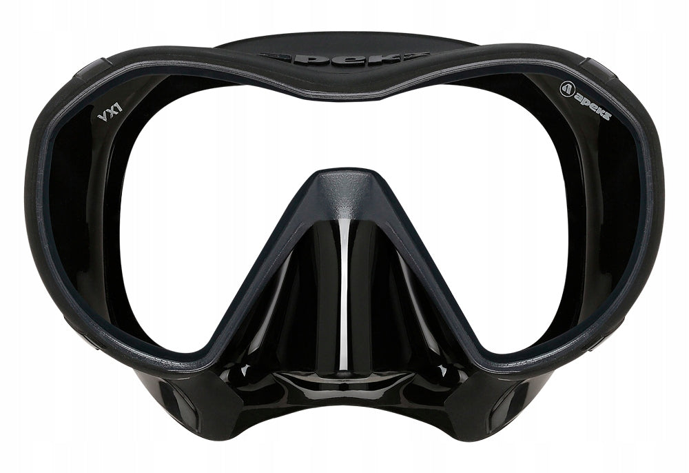 Mask Apeks VX1 Ultraclear, Black