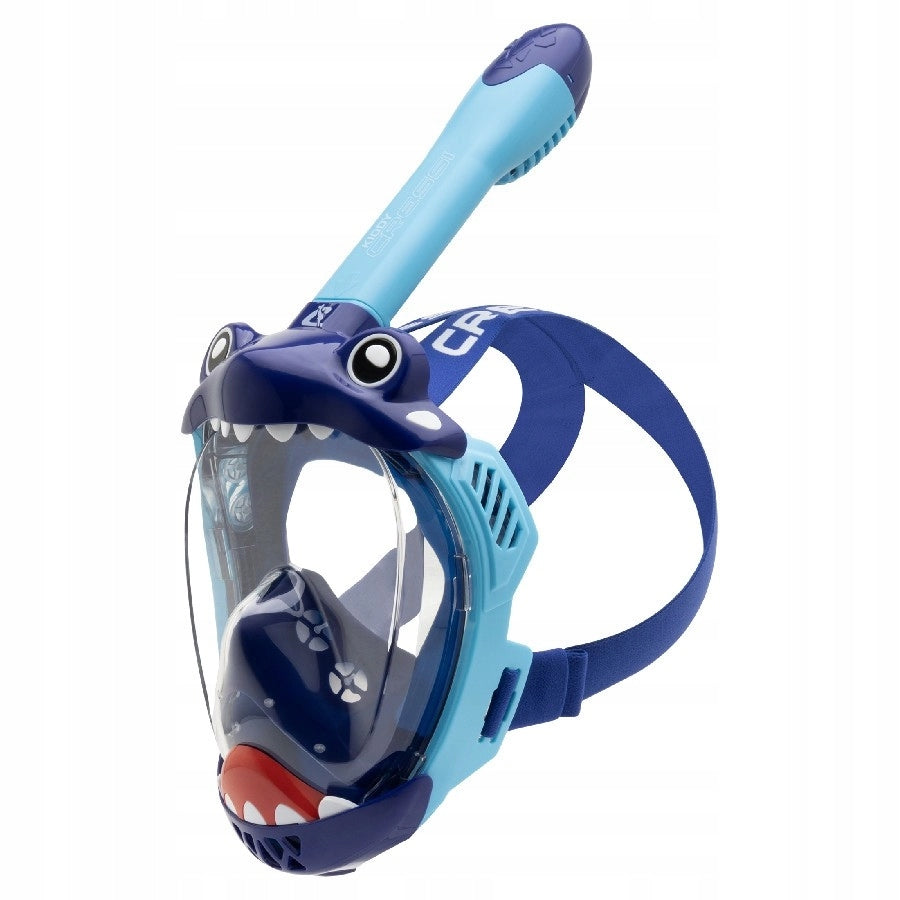 Mask Cressi Kiddy Kids full face for children blue