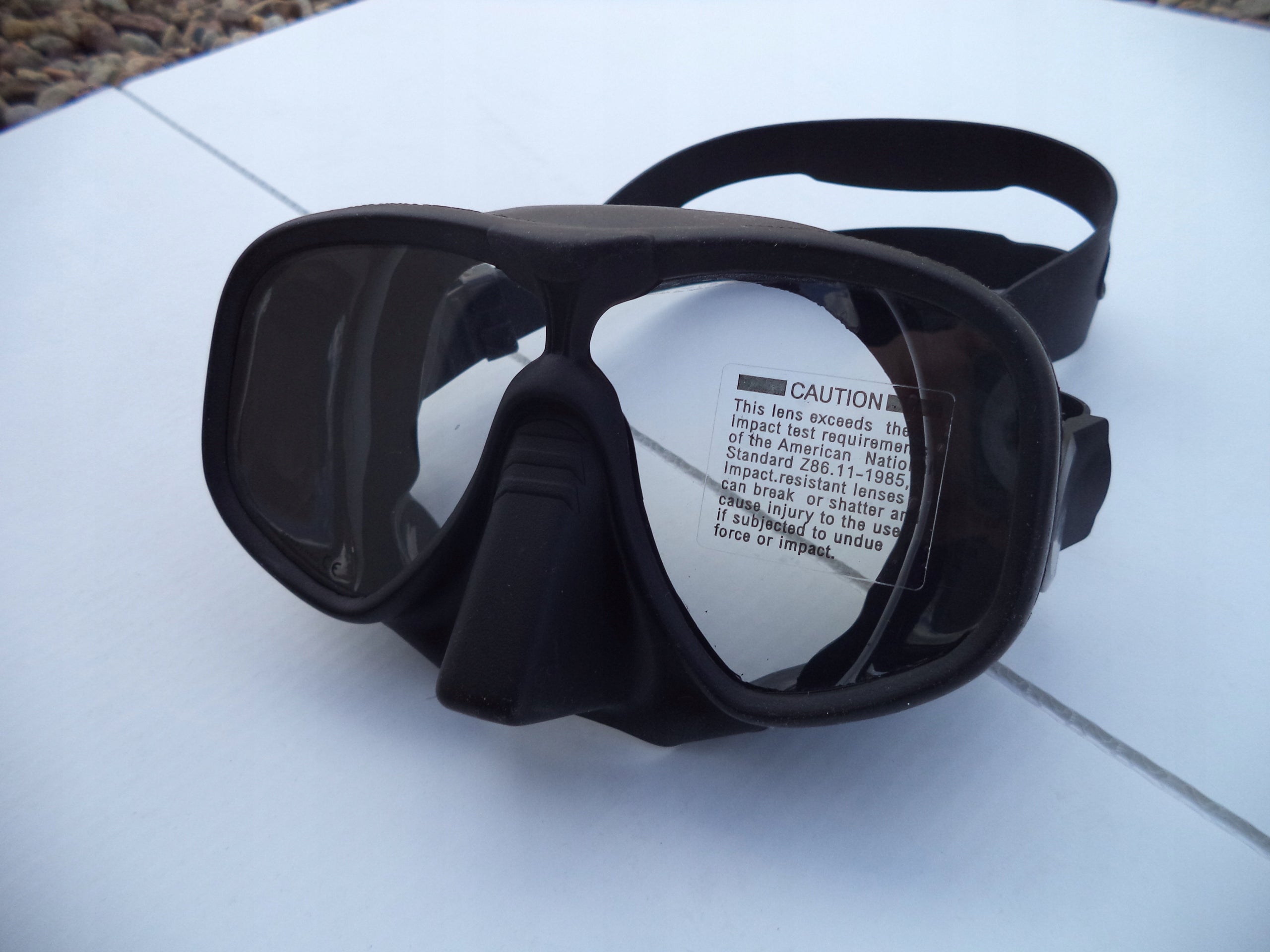 Mask Framless II split glass