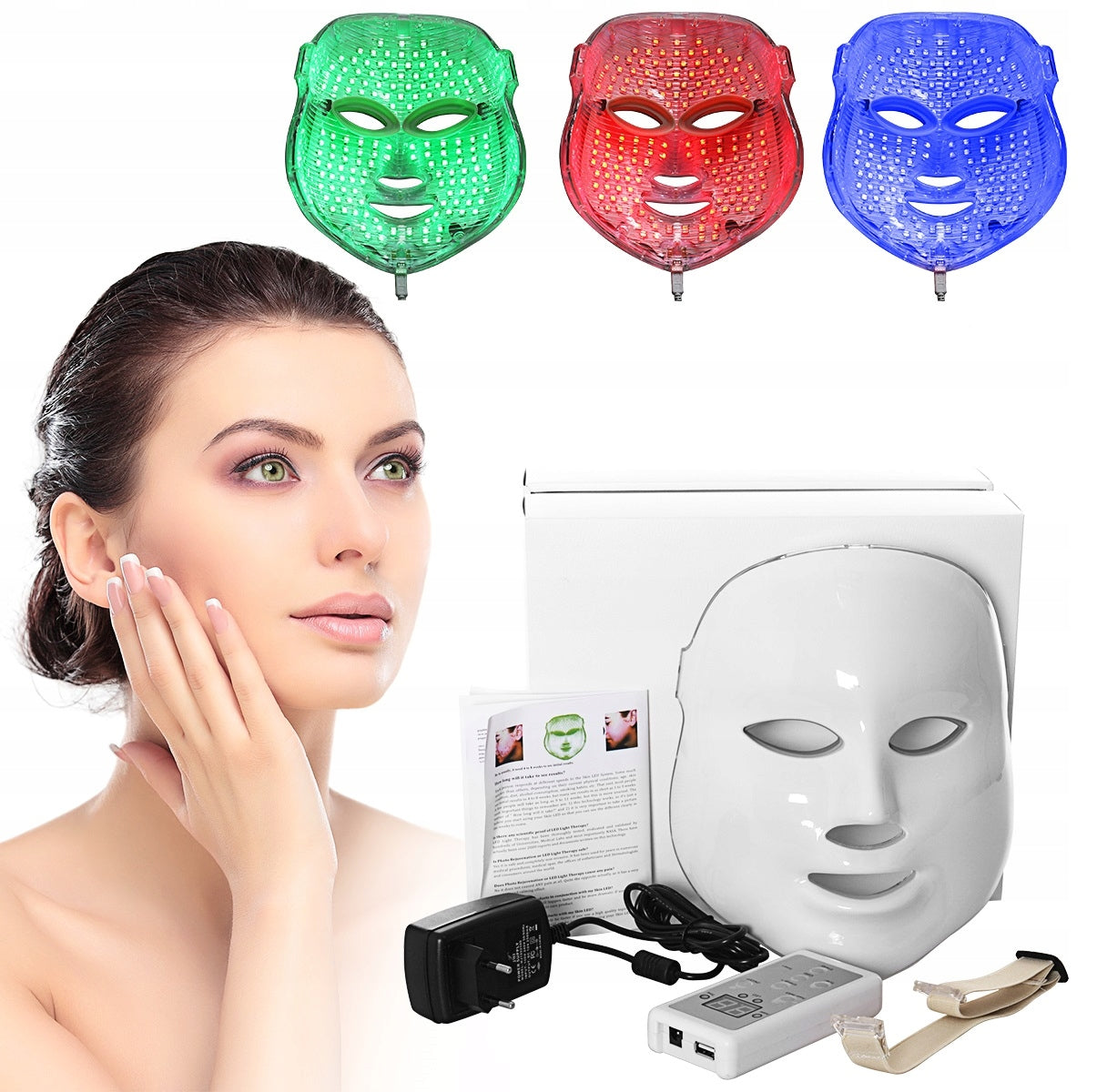 Mask Led Photon Therapy Glow effect