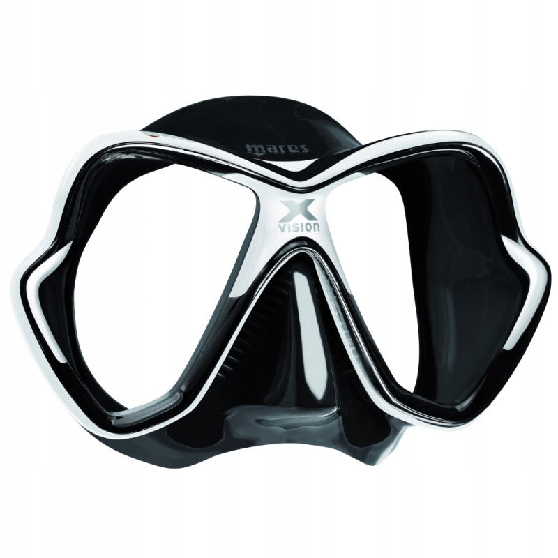 Mask Mares X-Vision (White - black silicone)