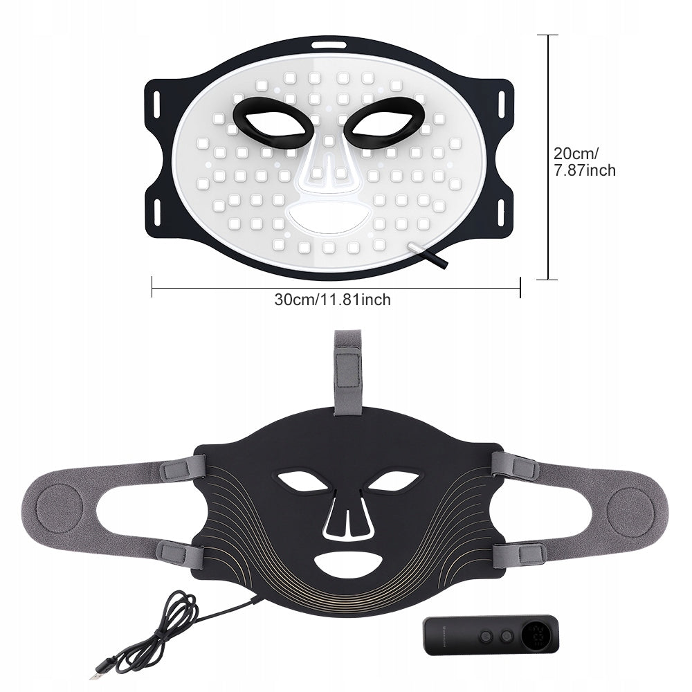 Mask Photon LED phototherapy skin care regeneration 7 colors of light Brand Medialove