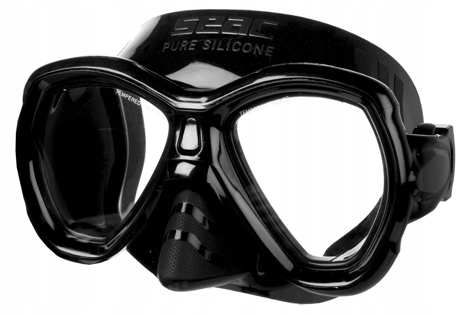 Mask SEAC ELBA MD black for children and teenagers