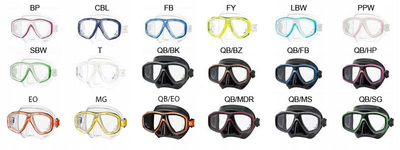 Mask TUSA CEOS M-212 QBFY black silicone-yellow frame Packaging status original