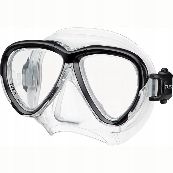 Mask TUSA INTEGA M2004BK transparent-black