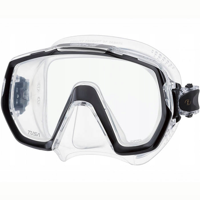 Mask Tusa Freedom Elite M1003 BK transparent-black
