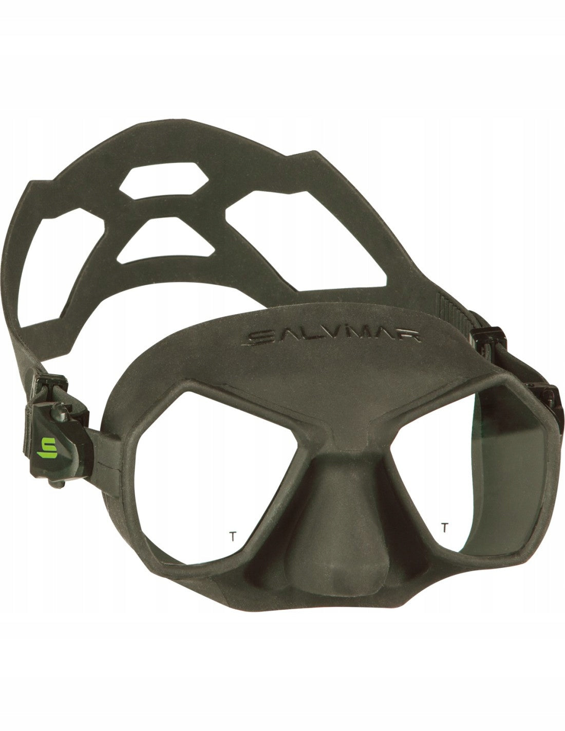 Mask for diving, freediving, glasses HATHOR black Brand Salvimar