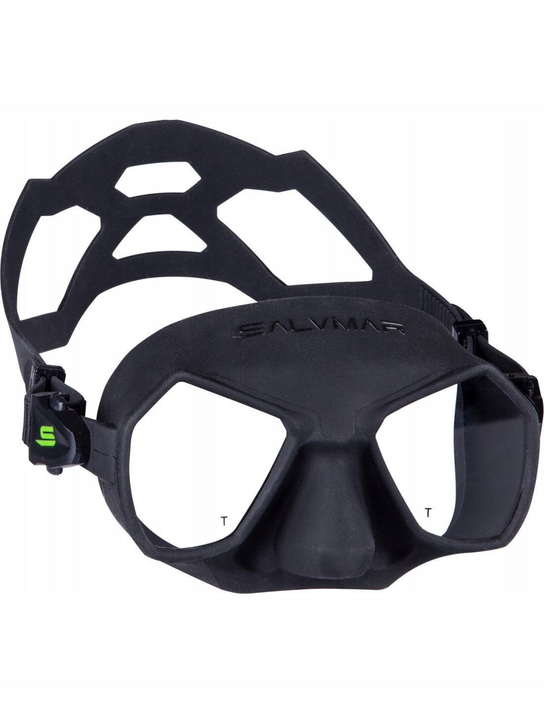 Mask for diving, freediving, glasses HATHOR black
