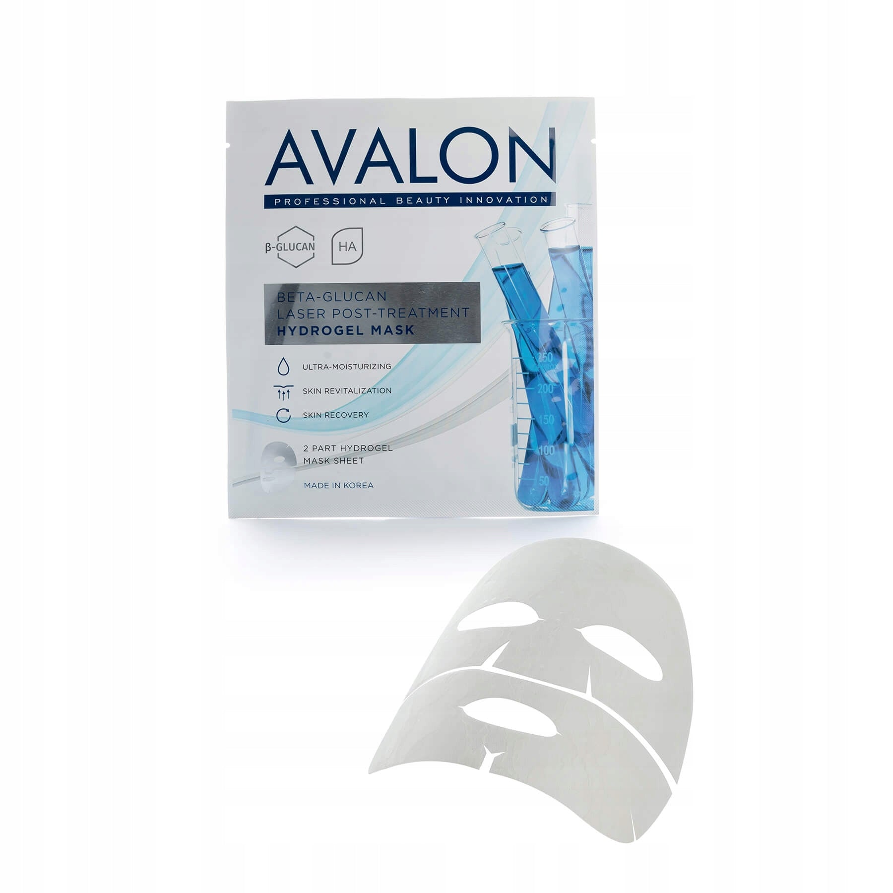 Hydrogel-Gesichtsmaske Avalon, 1 Stk. 