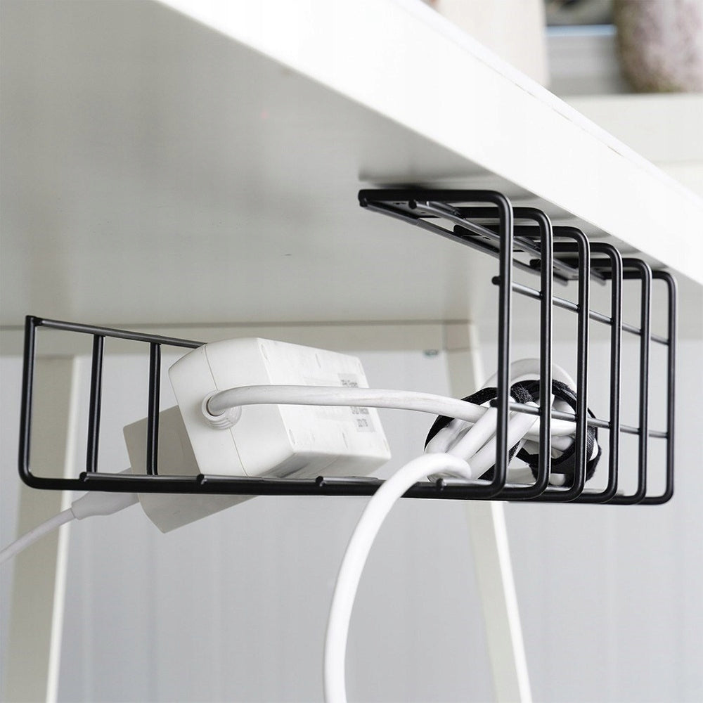 Masking ORGANIZER FOR CABLES under the desk office basket for cables Manufacturer code 5904316472368
