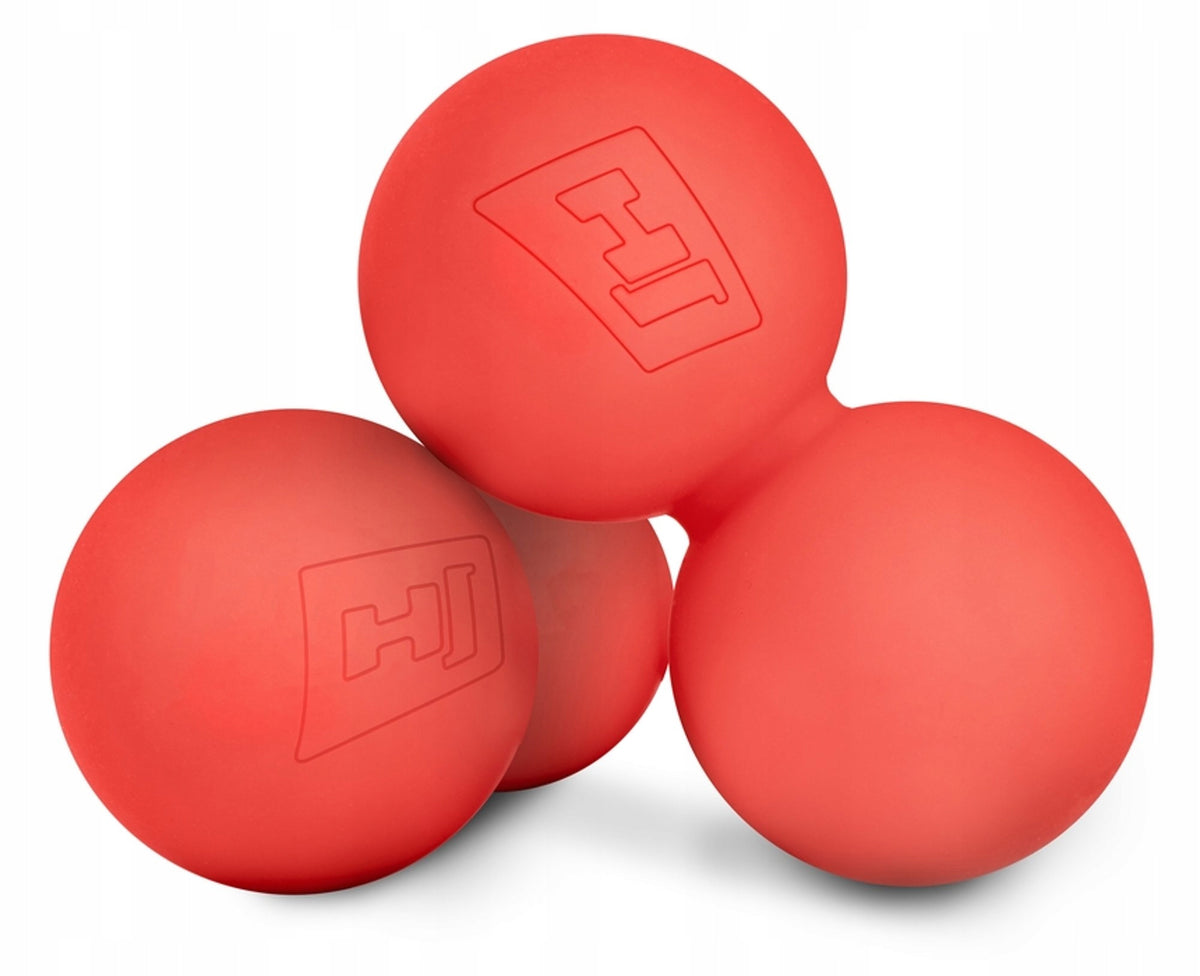 Massage Ball Double Stretching Exercise Silicone Hard Packaging status original
