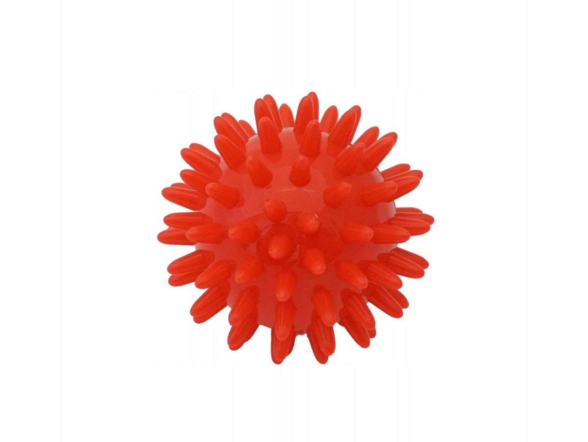 Massage Ball with Spikes - Red 6cm