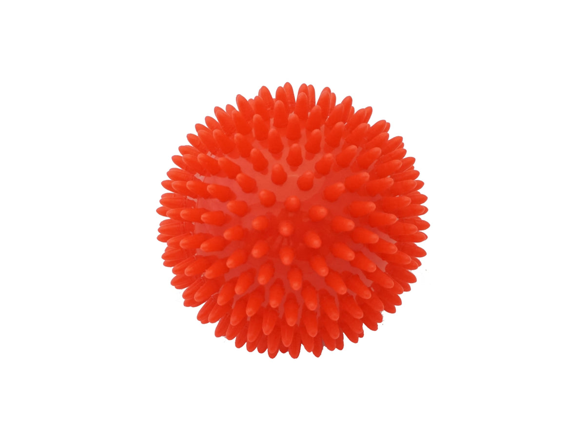 Massage Ball with Spikes - Red 9cm