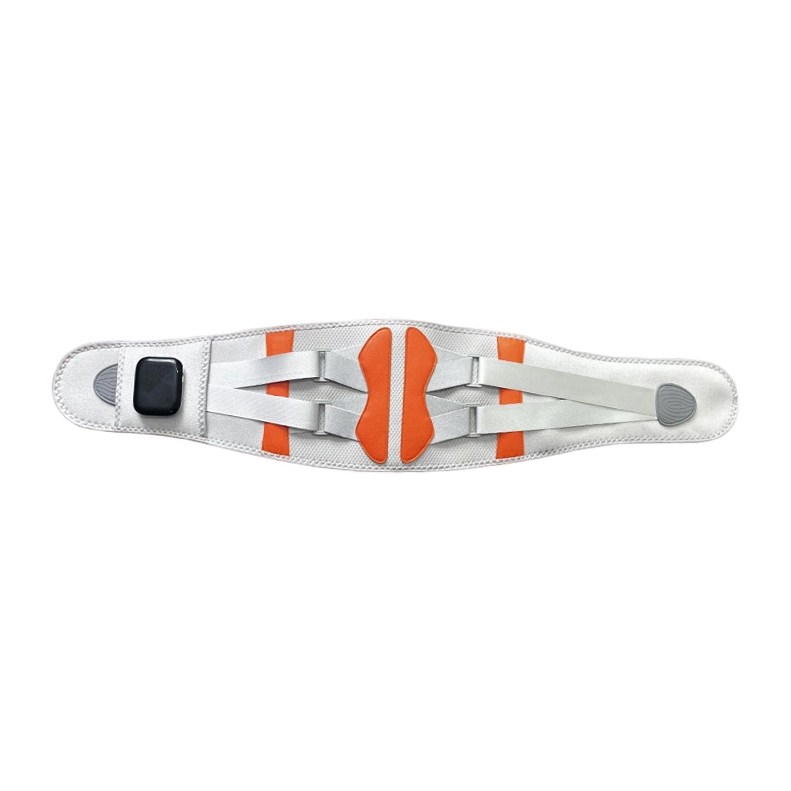 Massage Belt Birthday Gift Rechargeable Portable Cordless Back Gray