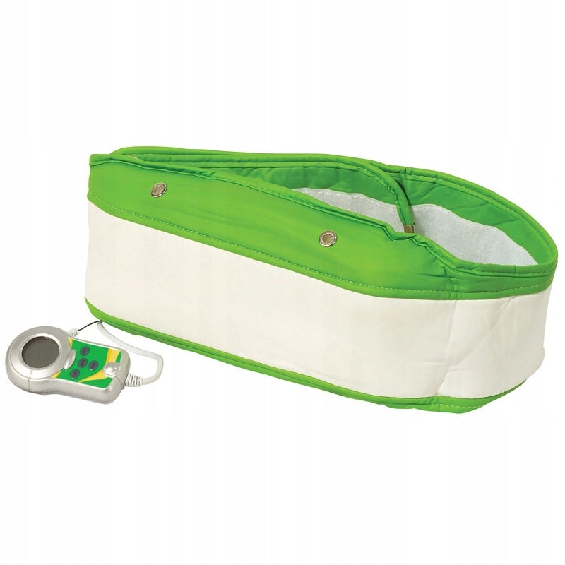 Massage Belt Vibration Massager Powerful for Body Belt Massage Heating Color green