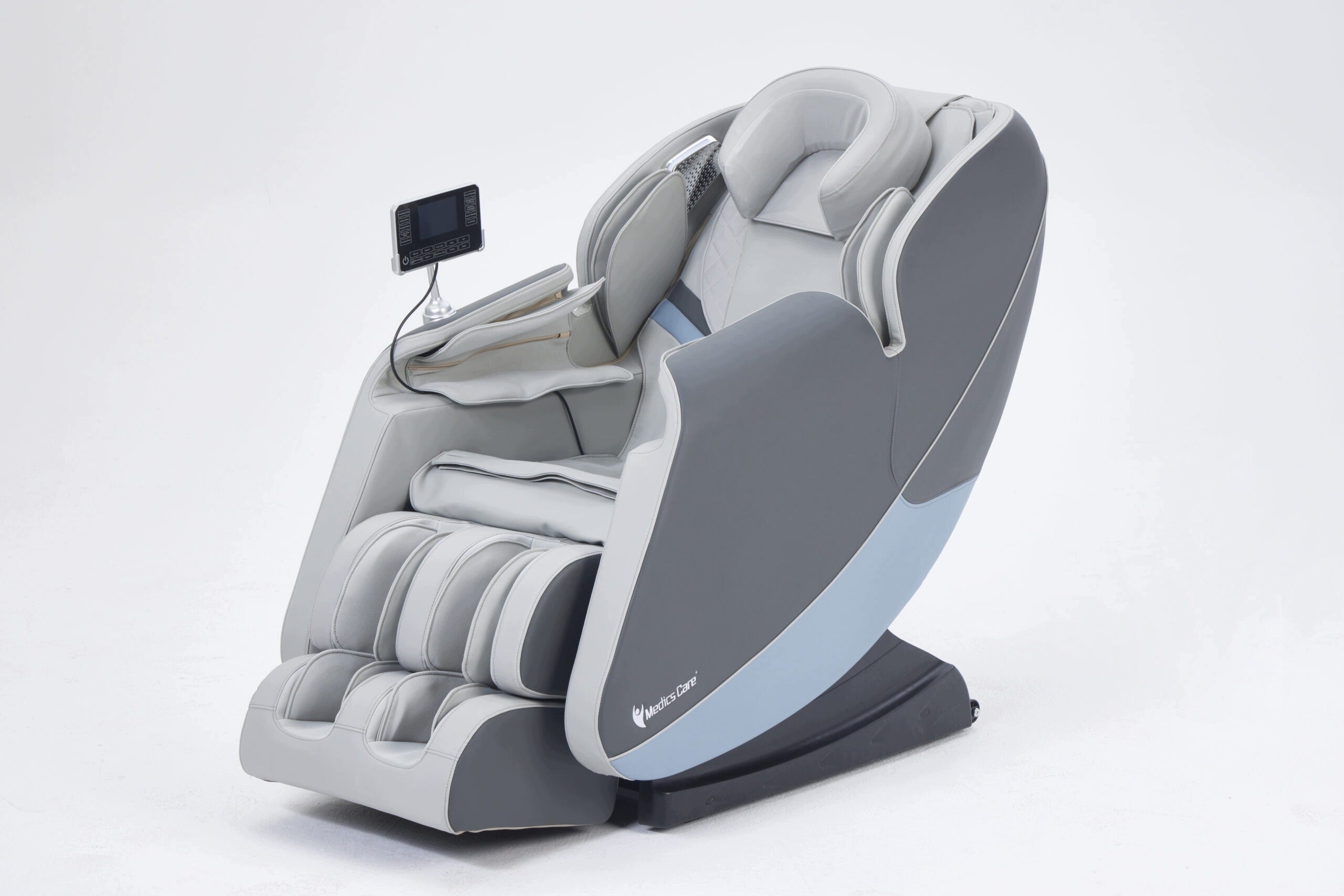 Massage Chair Medics Care Z5 Heat Therapy System 15 Programs Grey
