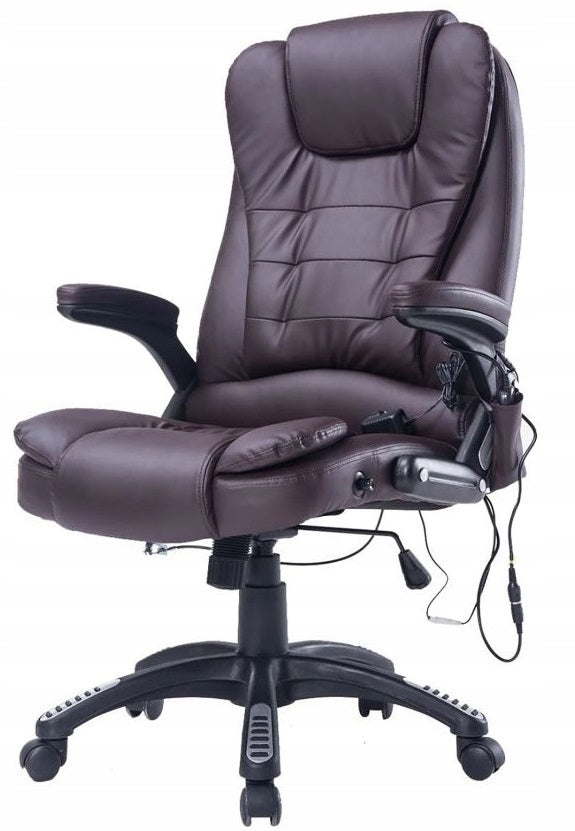 Massage Chair With Remote Control Office Heating Brown EAN (GTIN) 5906142955886