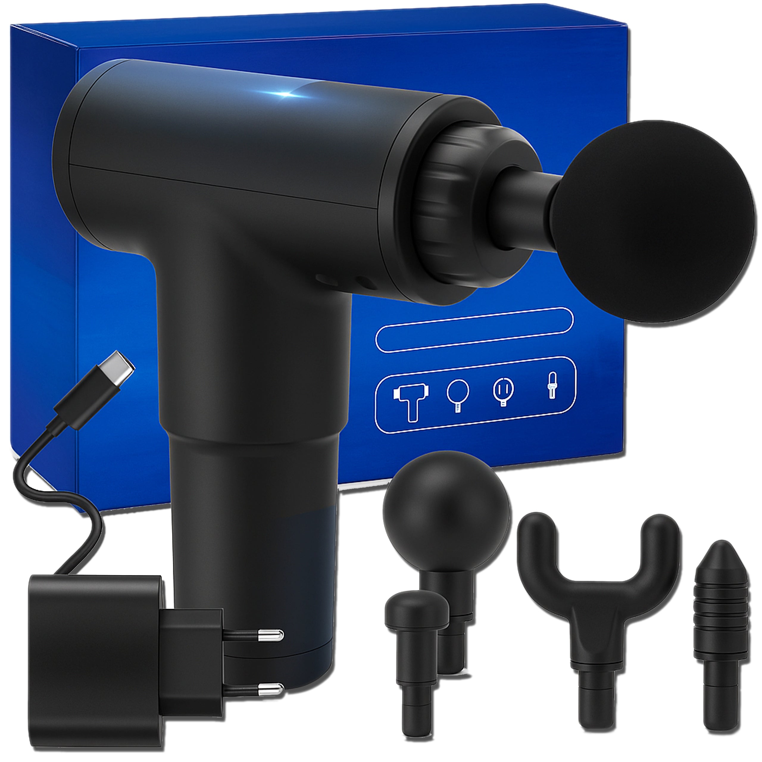 Massage Gun Back Massager Neck Foot Strong Massage Gun Pro
