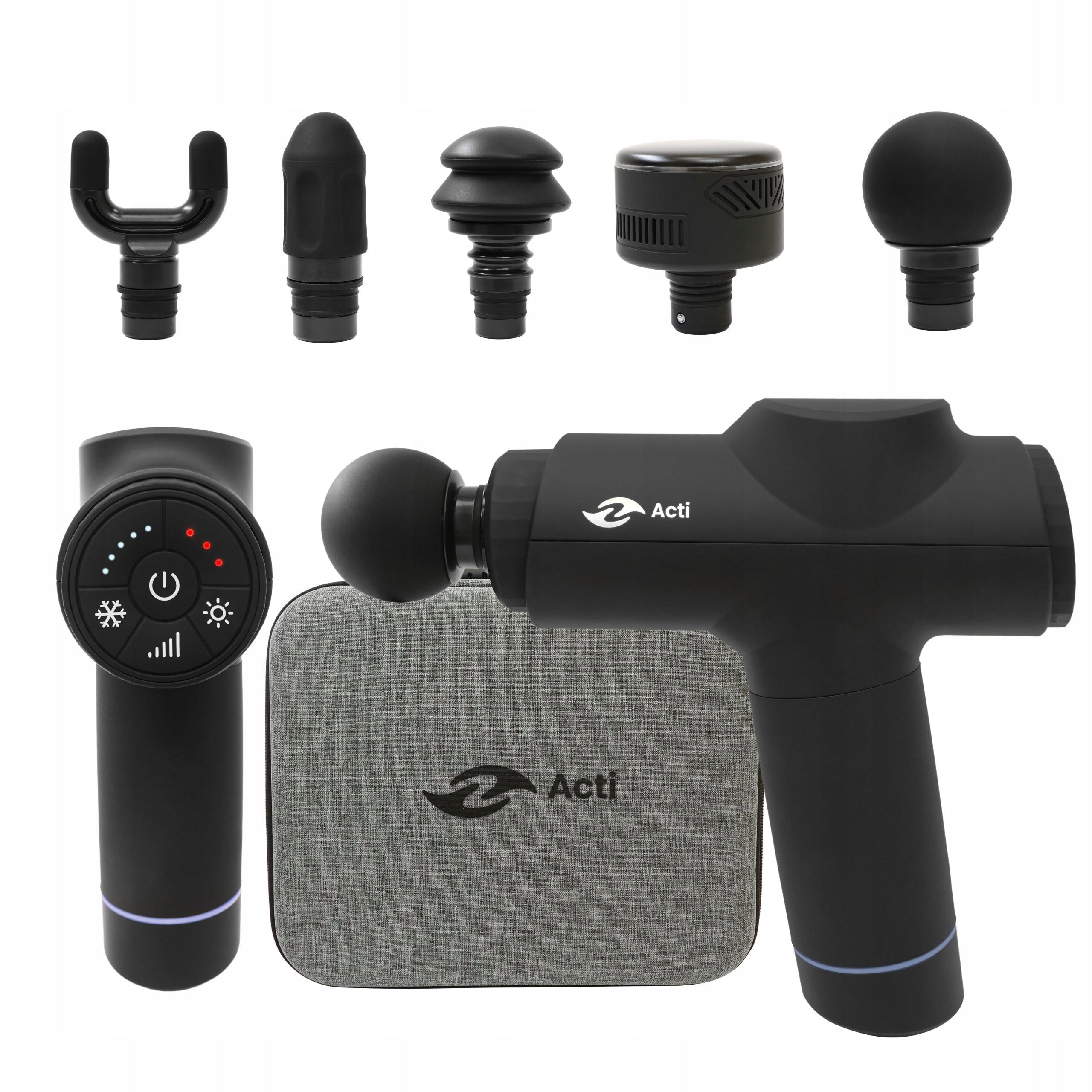 Massage Gun Cooling Massager Heating Back Body Neck Massage Gun