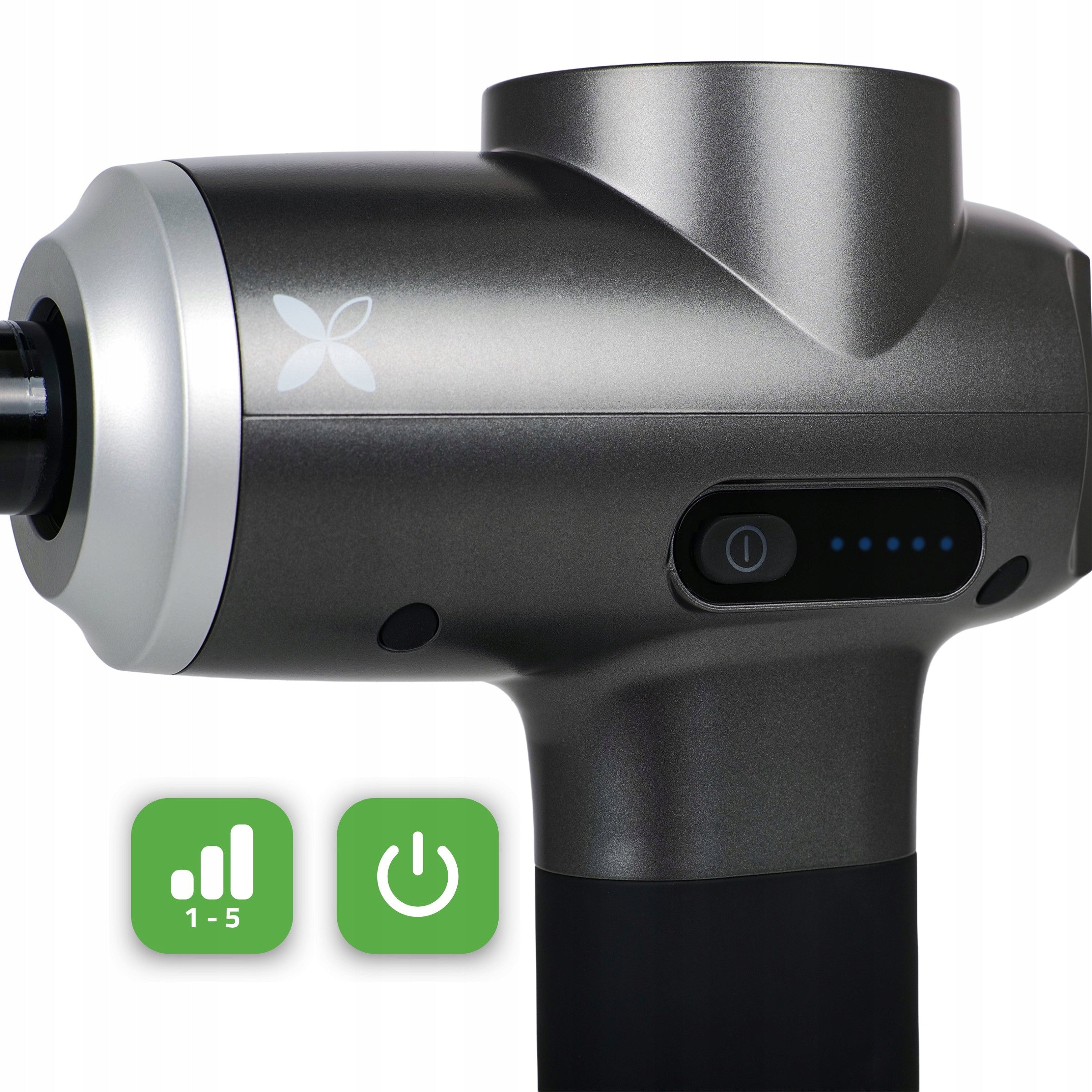Massage Gun Electric Body Massager Habys DynamicPro 5 Tips Packaging status original
