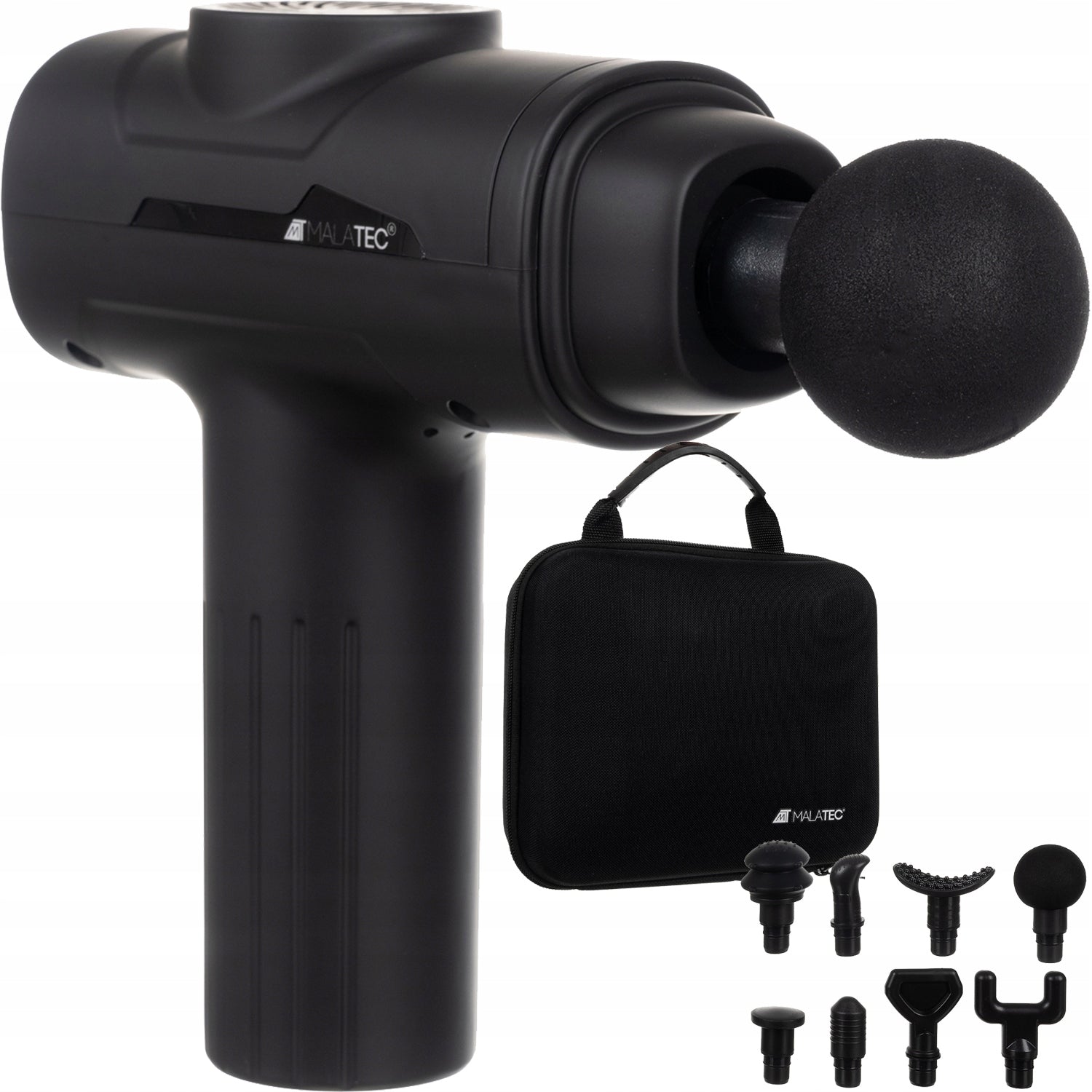 Massage Gun Malatec Back Body Massager 8 Tips Set