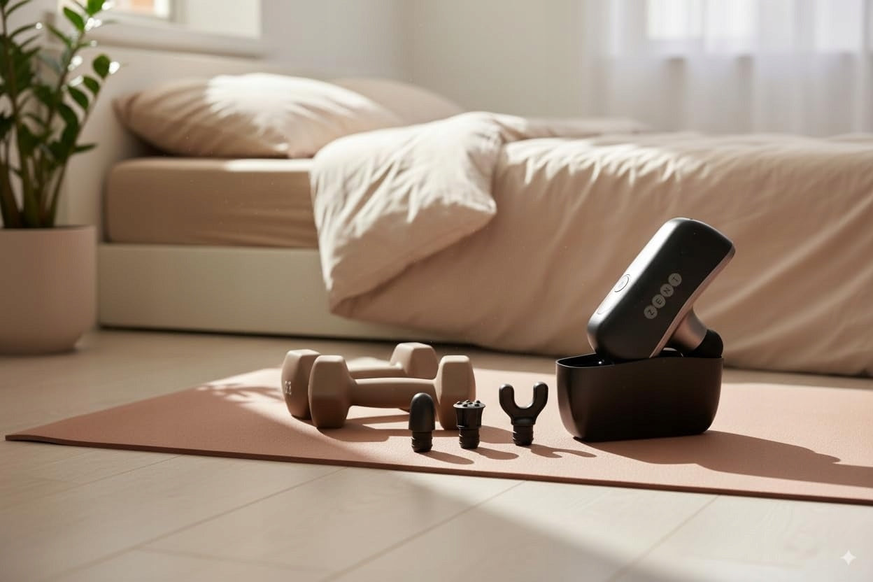 Massage Gun Mini Body Foot Massager Muscle Hands Small Strong Medical device no