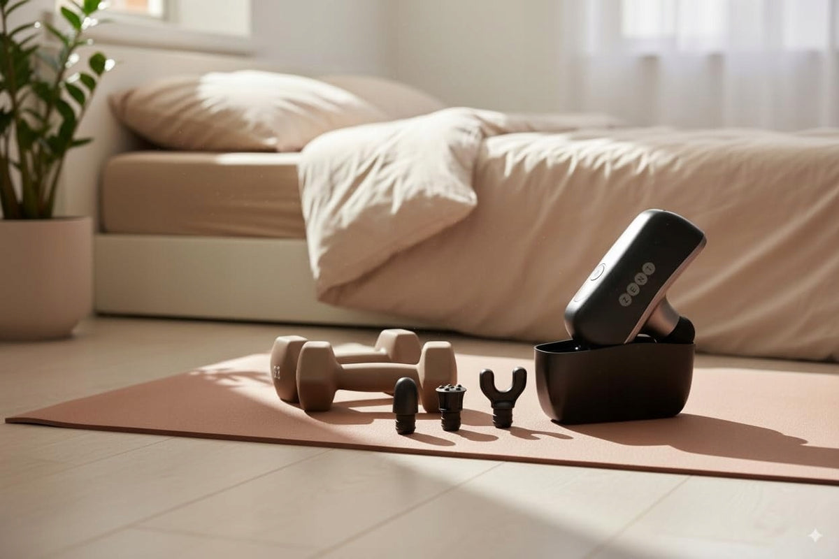 Massage Gun Mini Body Foot Massager Muscle Hands Small Strong Medical device no
