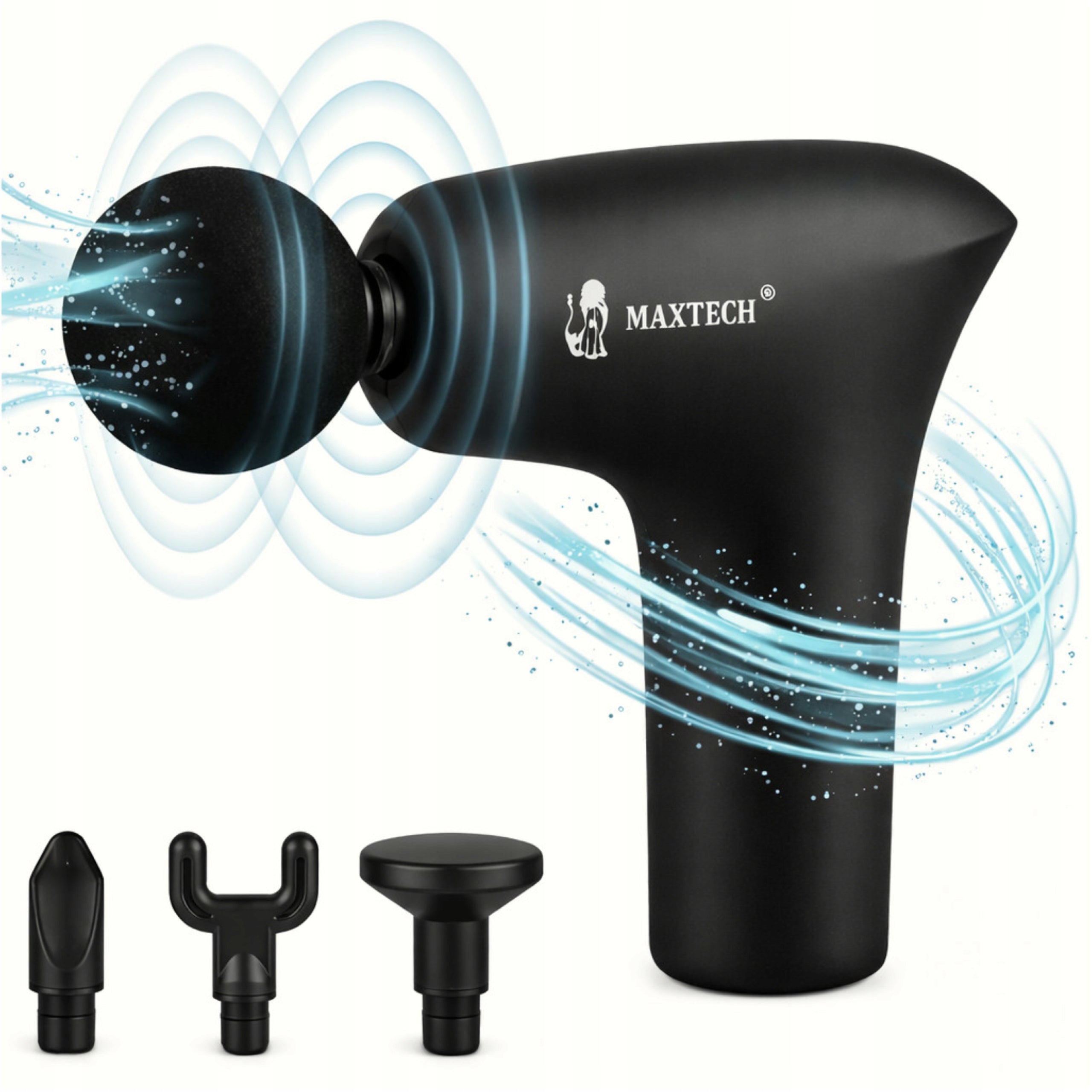 Massage Gun Mini Massage Gun 4 Tips Handheld Powerful Quiet Massager