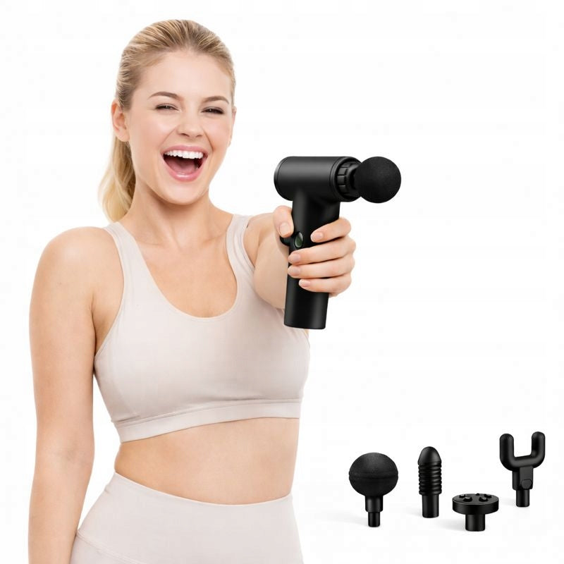 Massage Gun Pro 4 Tips Black for Back Body Brand no brand