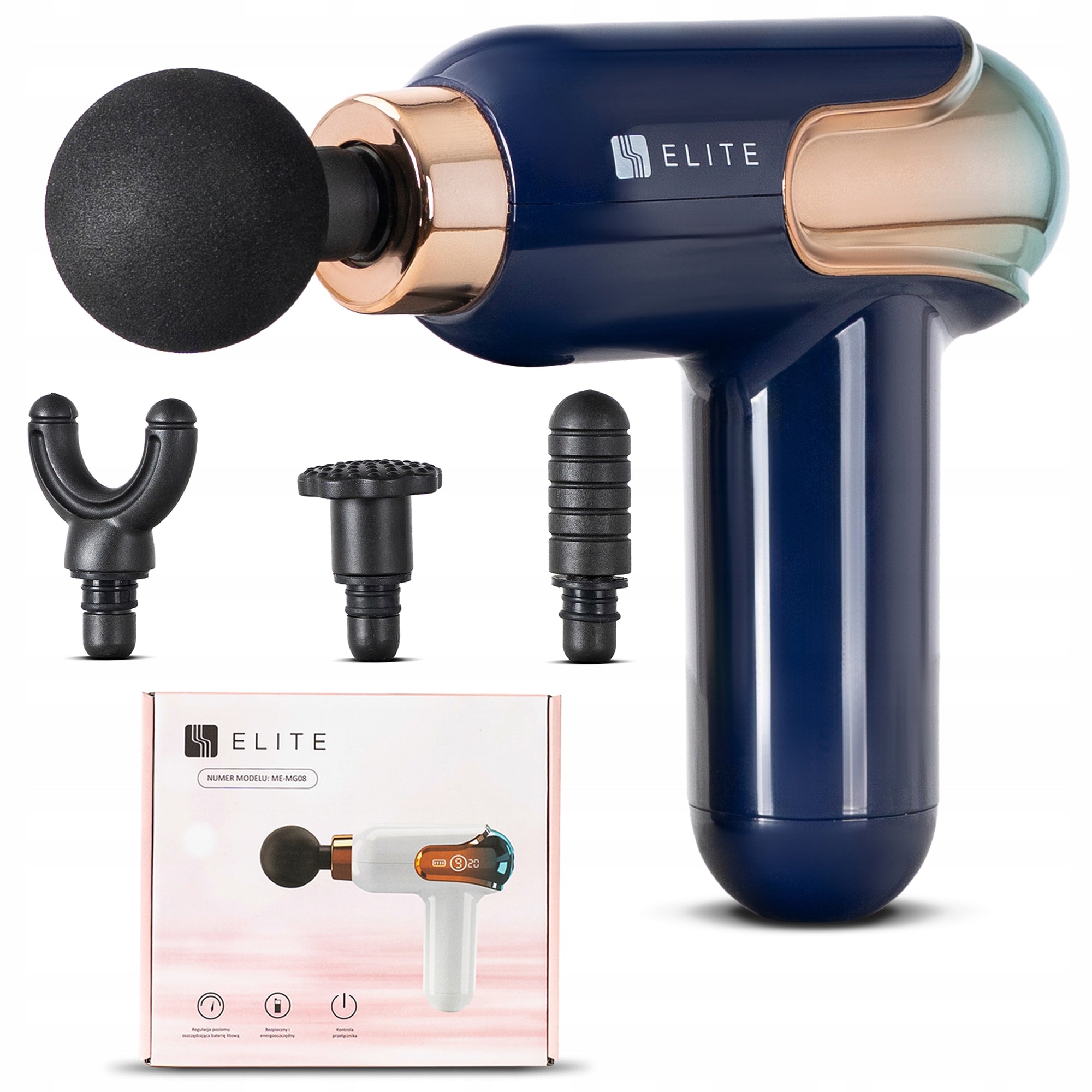 Massage Gun - Small Neck Foot Back Body Massager MINI ME-MG08 Packaging status original