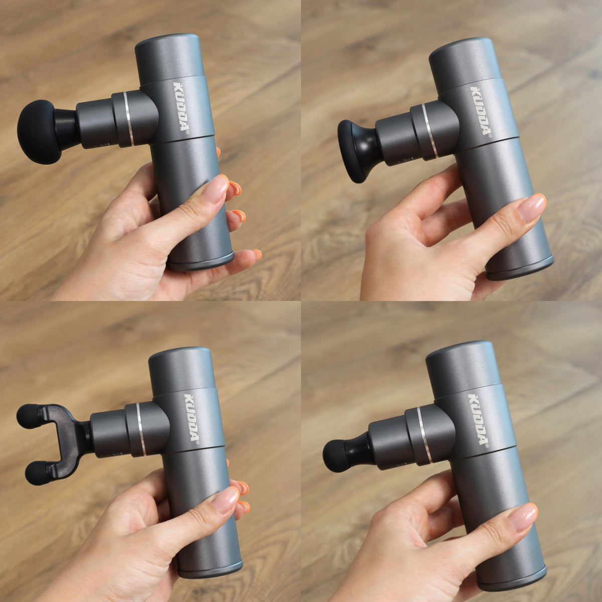 Massage Gun, Small Strong Metal Massager for Back, Feet and Body Packaging status original