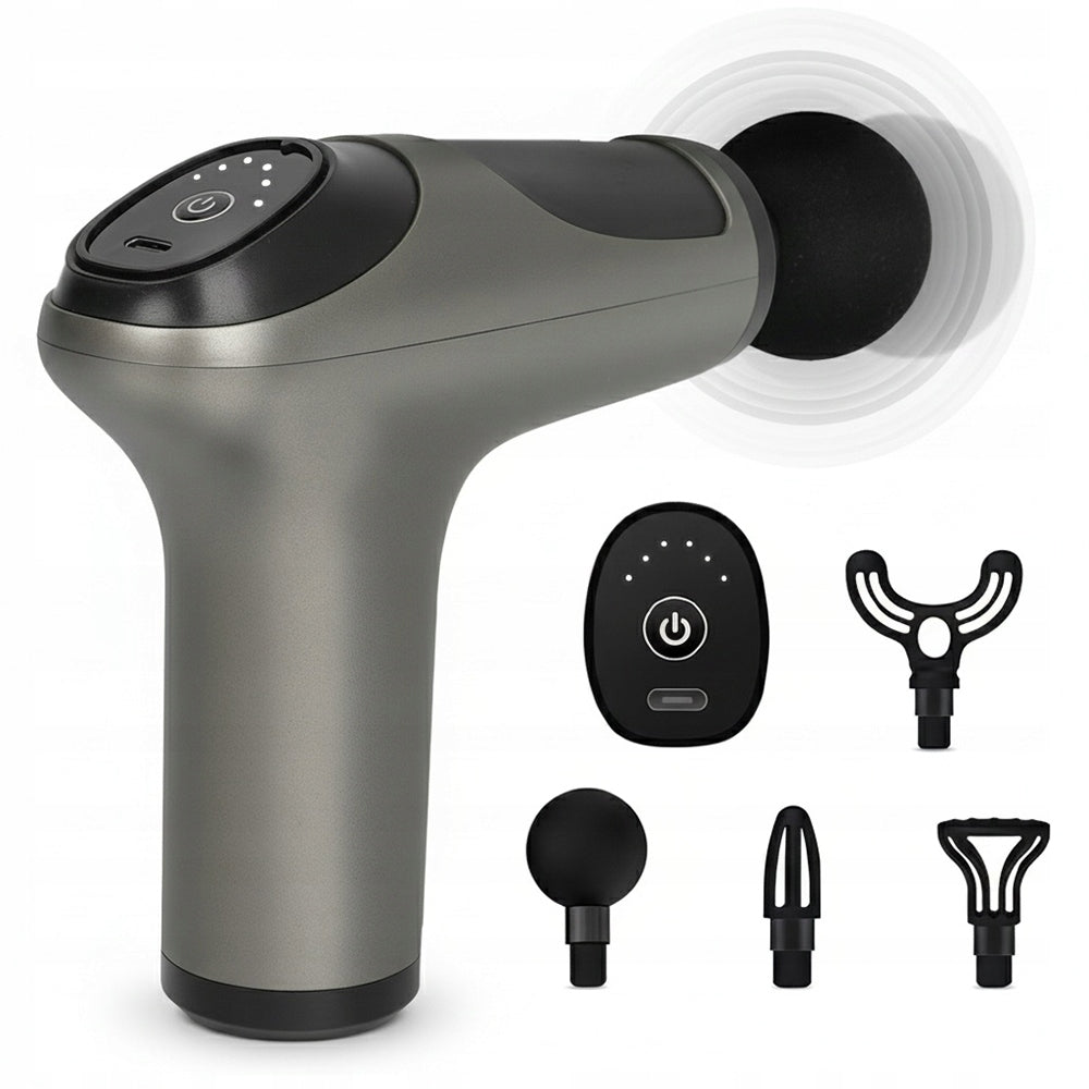 Massage Gun Vibration Massager Deep Muscle Massage Set of 4 Heads Packaging status original
