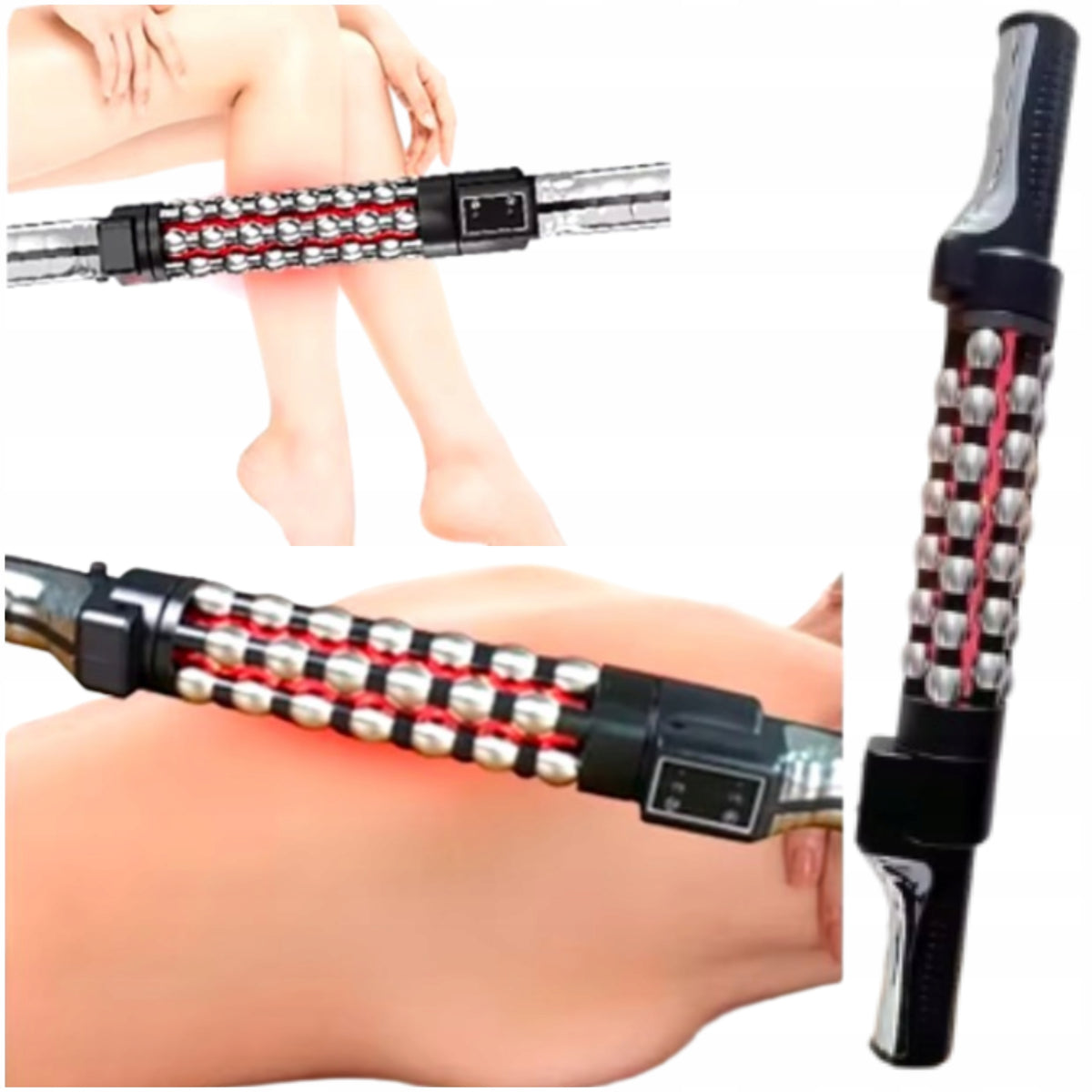 Massage Roller Electric Heated Roller For Back Muscle Massaging