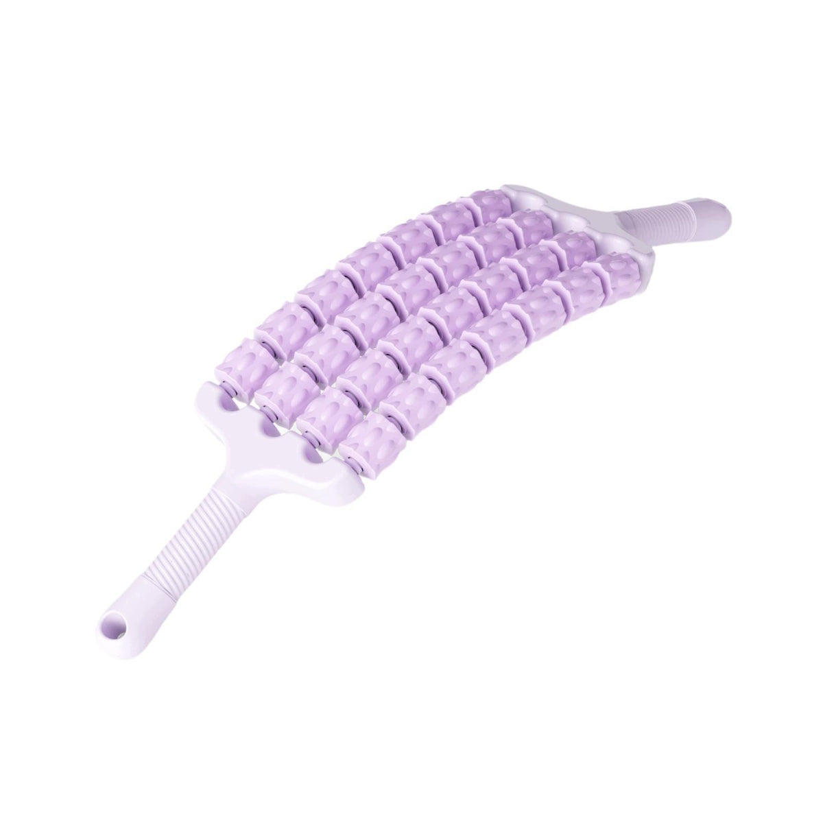 Massage Roller Stick Ergonomic Grip Comfortable Handheld Versatile Purple