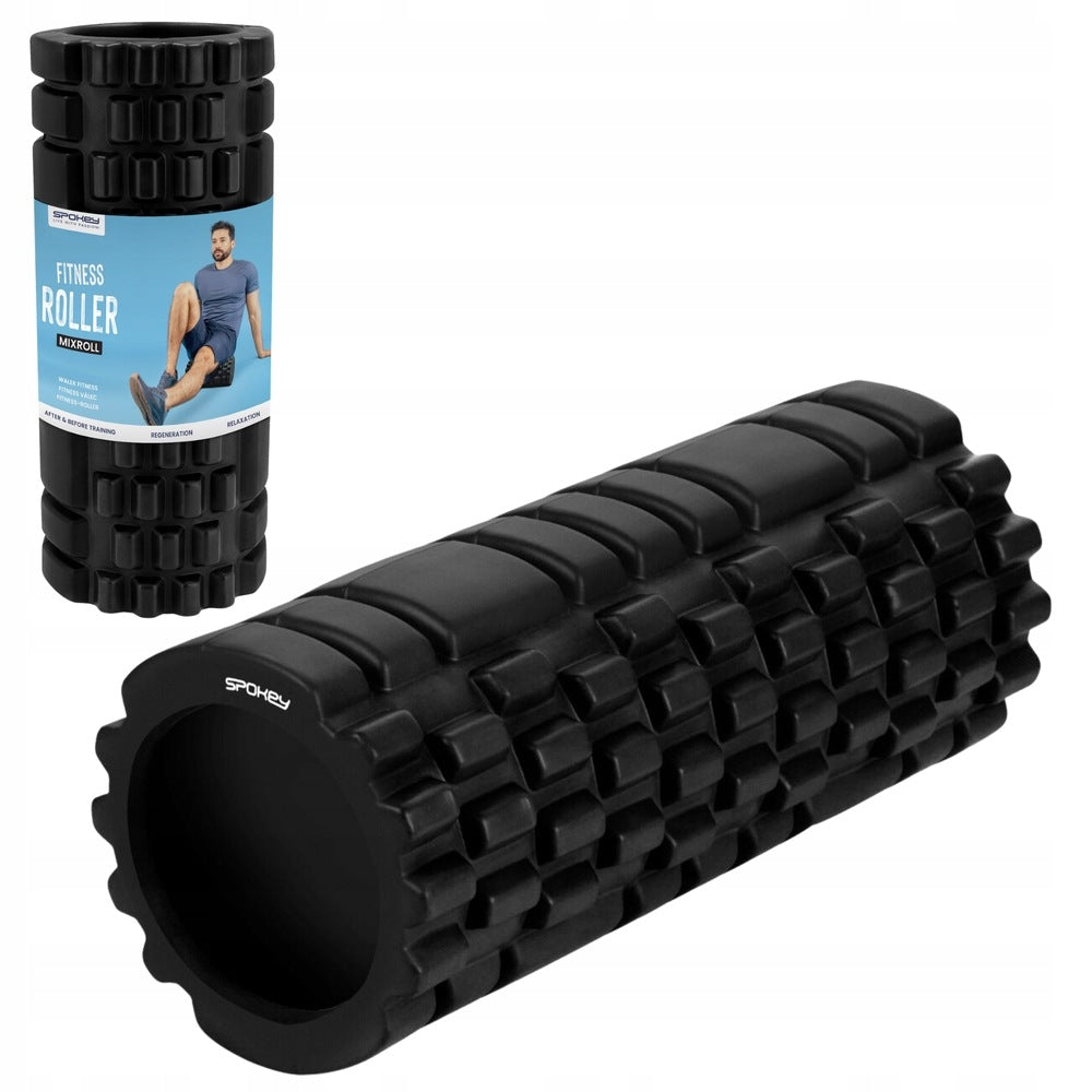 Massage Roller With Protrusions For Fitness Training Exercises
