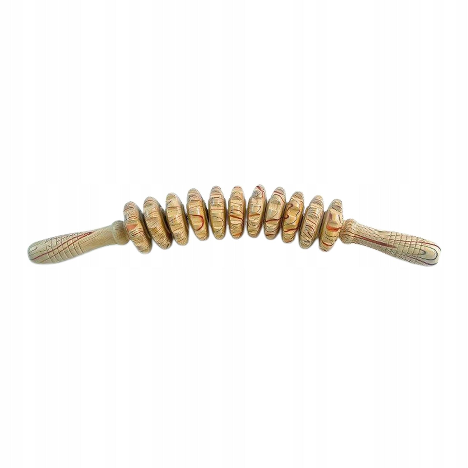 Massage Roller Wooden Massage Roller Waist Thigh