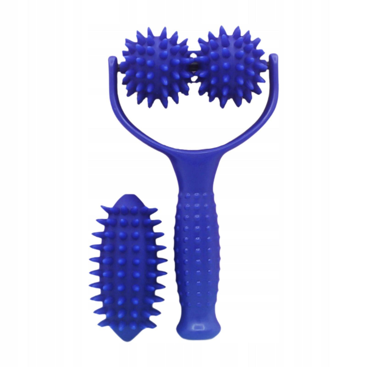 Massage Rolling Ball Portable Yoga with Handle Muscle Massage Tool Massage