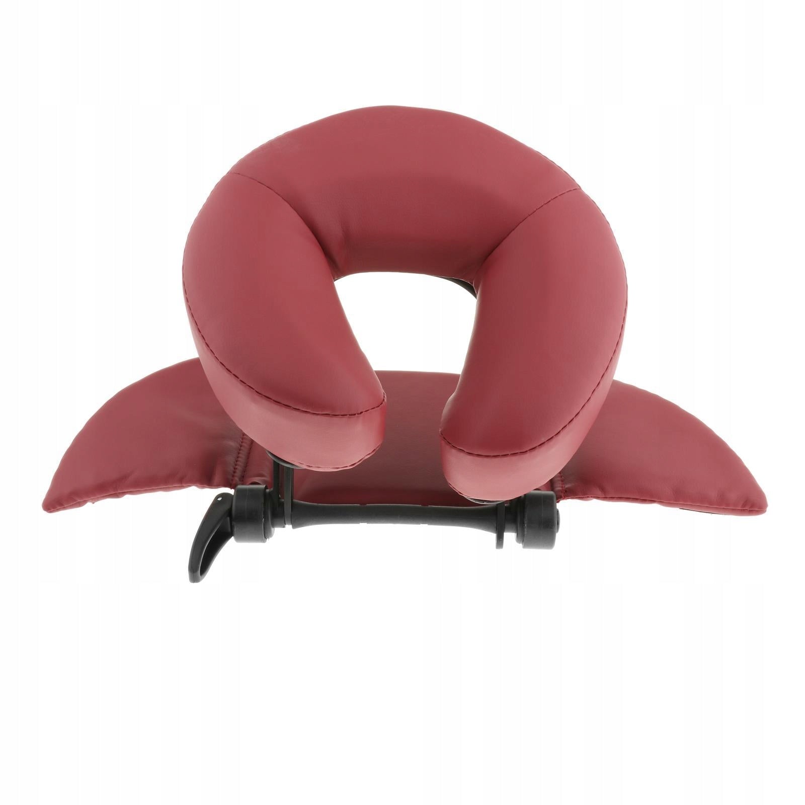 Massage Table Headrest Cushion Compact Red Packaging status original