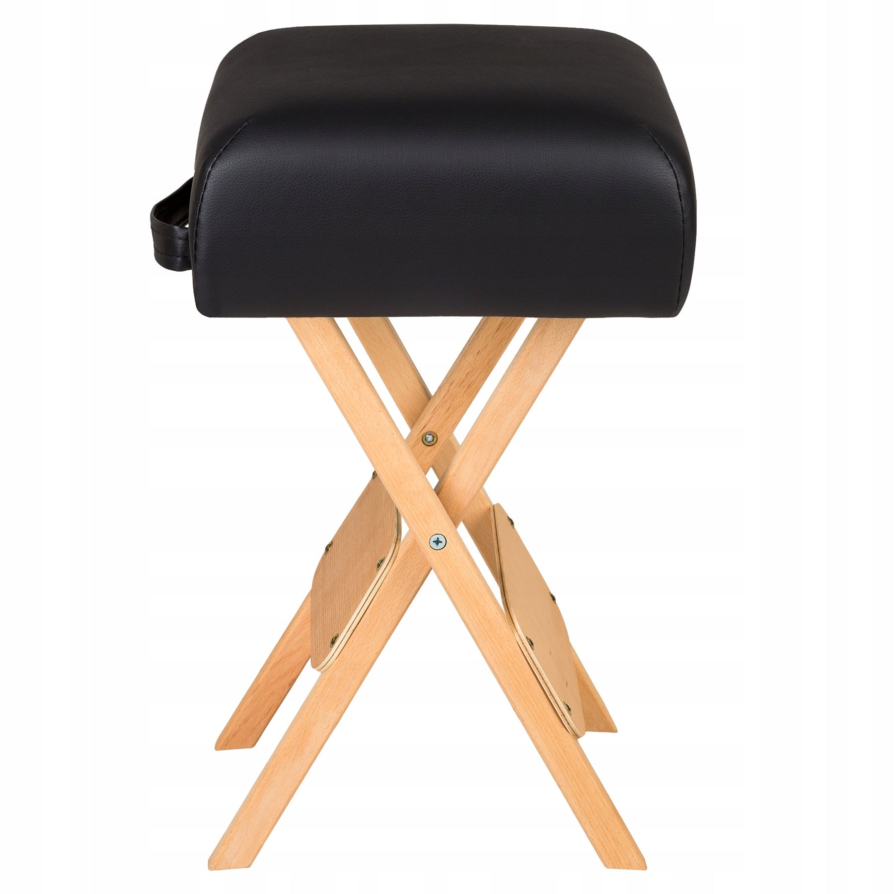 Massage accessories - stool, roller and half roller Color black