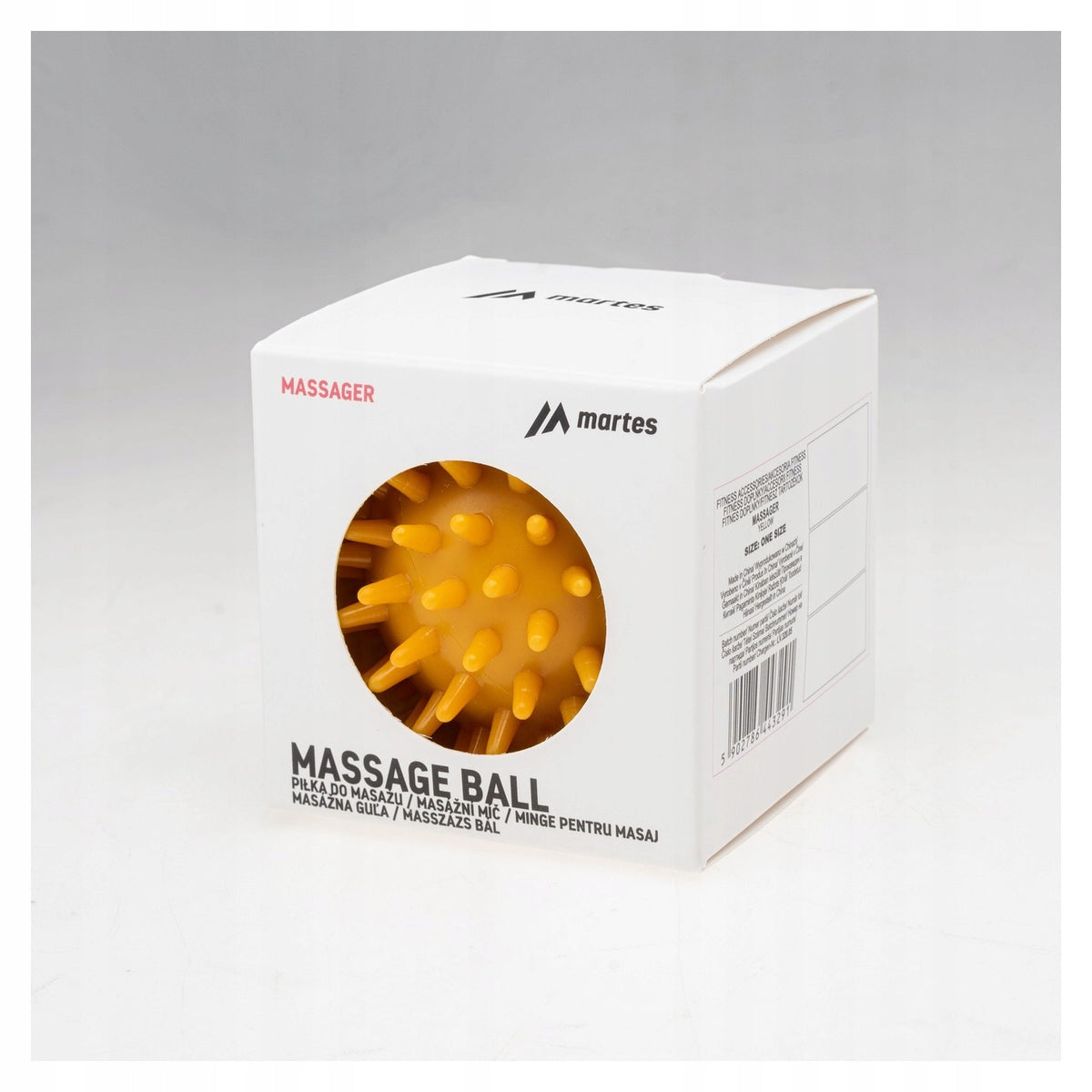 Massage ball MARTES MASSAGER yellow Brand Martes