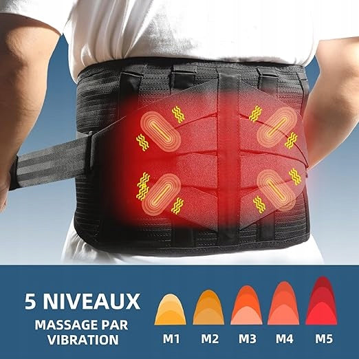 Massage belt with heated and red light therapy size M Packaging status original