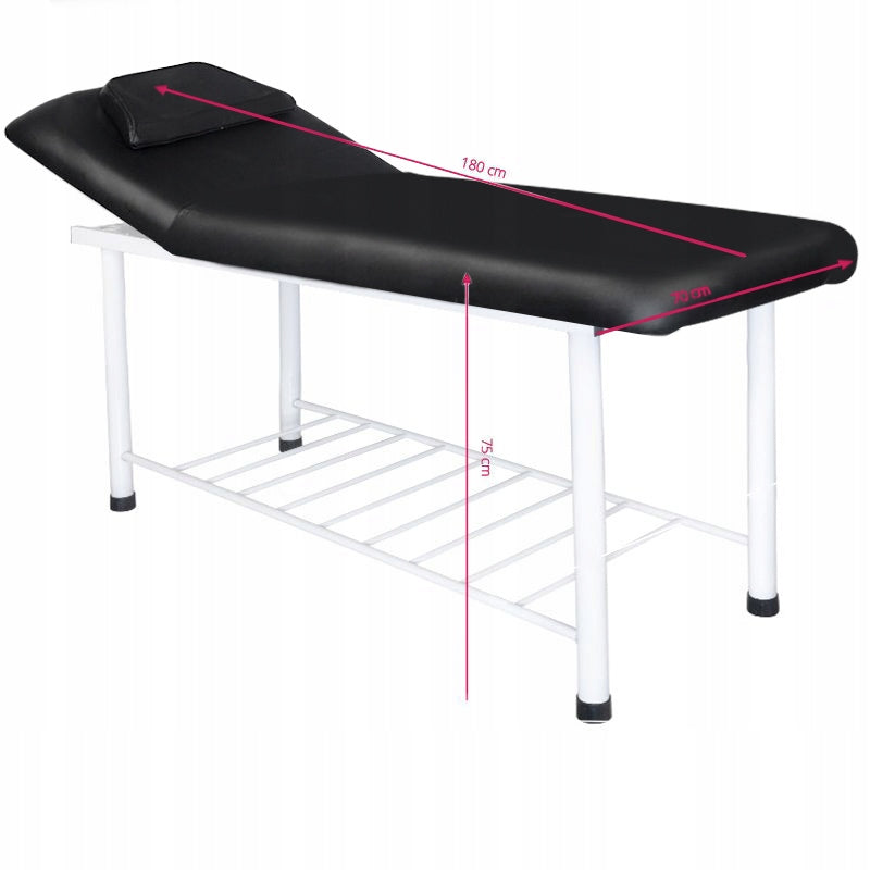 Massage couch 812 basic black Frame material steel