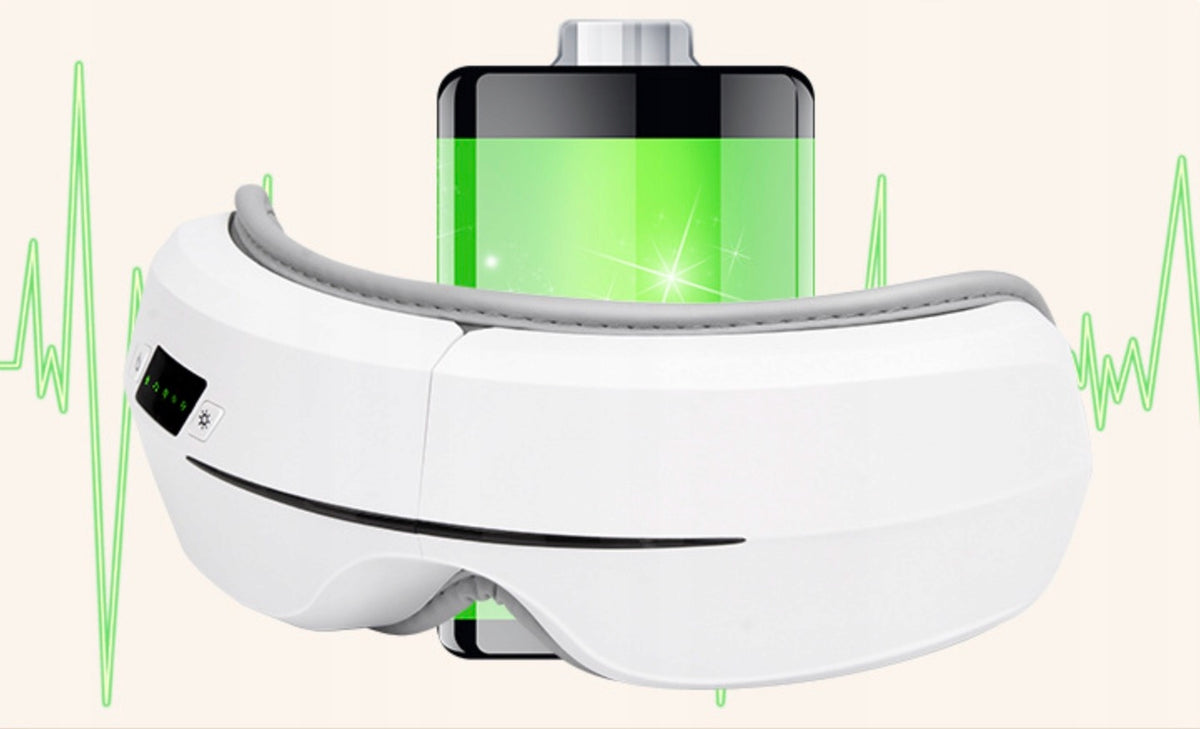 Massage glasses for massage around the eyes of the facial temples Eye massager Manufacturer code Masażer oczu skroni Okulary masujące MAXTECH