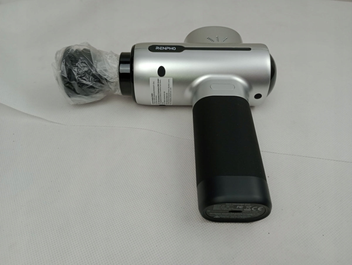 Massage gun massager RENPHO RP-GM171 2500mAh 3200 rpm silver Brand Renpho