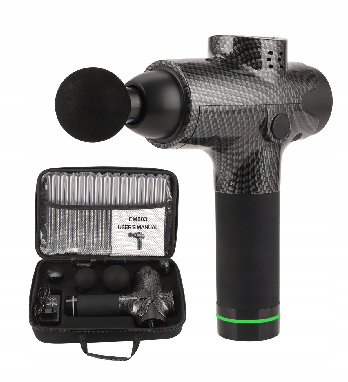 Massage gun massager set of 6 heads