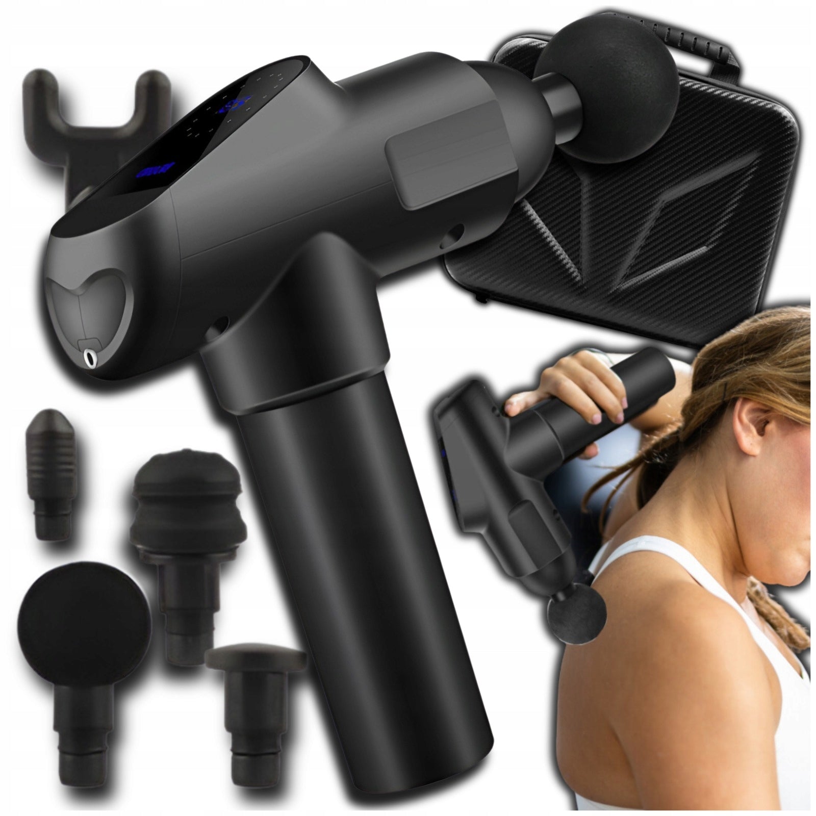 Massage gun powerful gun massager pro back body massager vibration