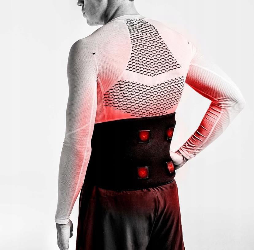 Massage/lumbar belt for back heat, vibration, relaxation, relieves pain Manufacturer code pas